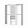 Armário closet TIDY com 2 gavetas (202x179x50)