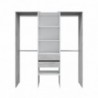 Armário closet TIDY com 2 gavetas (202x179x50)