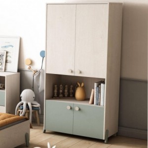 Roupeiro Juvenil 4 Portas de Bater Ilian Roupeiro Juvenil 4 Portas de Bater Ilian