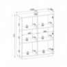 Aparador longo ROYAL com 2 portas (103x127x39)