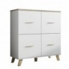 Móvel bar SANNA com 4 portas (110x119x45)