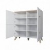 Móvel bar SANNA com 4 portas (110x119x45)