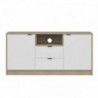 Aparador NEPON com 2 portas e 2 gavetas (129x63x41)