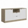Aparador NEPON com 2 portas e 2 gavetas (129x63x41)