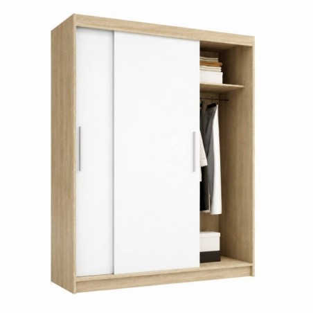Roupeiro SARA com 2 portas de correr (160x215x56,4)