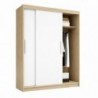 Roupeiro SARA com 2 portas de correr (160x215x56,4)