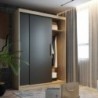 Roupeiro SARA com 2 portas de correr (160x215x56,4)