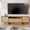 Base TV JAPANDI II com 3 portas (197x58x38)