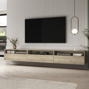 Base TV BAROS suspensa com 3 portas (270x42x41)