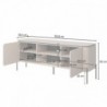 Base TV BELLO com 2 portas (163x65x40)