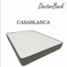 Cama Estofada Lorena (Cabeceira Longa) + Colchão Opc.