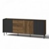 Aparador PRESTIGO com 3 portas e 3 gavetas (200x78x40)