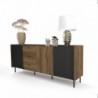 Aparador PRESTIGO com 3 portas e 3 gavetas (200x78x40)