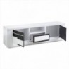 Base TV BELLARIVA LACADA com 2 portas e luz LED (170x50x40)