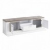 Base TV BELLARIA LACADA com 2 portas e luz LED (170x50x40)