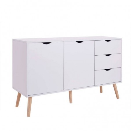Aparador FIANO com 2 portas e 3 gavetas (120x75x39)