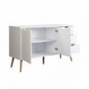 Aparador FIANO com 2 portas e 3 gavetas (120x75x39)