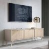 Base TV FOREST com 3 portas (158x52x38)