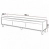Base TV NORD (200x45x35)