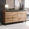Aparador NORD com 1 porta e 3 gavetas (138x83x38)
