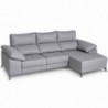 Sofá chaise long BLUE com 2 lugares e cama (280x165cm)