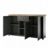 Aparador EVORA com 3 portas e 1 gaveta (160x93x42)