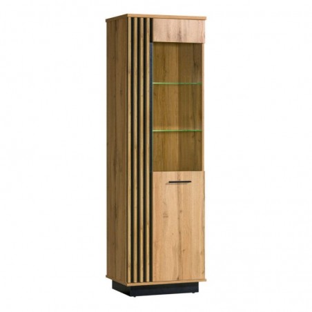 Cristaleira 60cm Lamelo (c/ Luz LED)