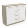 Aparador LEO com 2 portas e 4 gavetas (113,1x84,1x36,3)