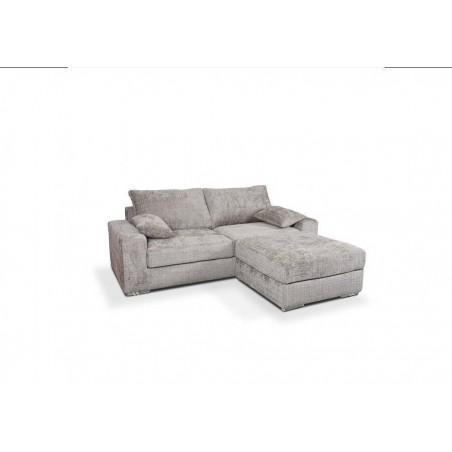 Sofá chaise long reversível DIONÍSO com 2 lugares (215x100)