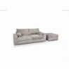 Sofá chaise long reversível DIONÍSO com 2 lugares (215x100)