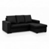 Sofá chaise long reversível VERONA com 2 lugares (190x150cm)