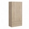 Roupeiro MUPO com 2 portas de bater e 2 gavetas (100x200x51)