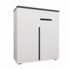 Cómoda JULIA com 2 portas e 1 gaveta (102,7x88,2x38)