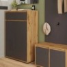 Cómoda NIKO com 2 portas e 1 gaveta (120x86x34)