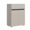 Cómoda BOSTON com 2 portas e 1 gaveta (92,2x70x37,5)