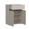 Cómoda BOSTON com 2 portas e 1 gaveta (92,2x70x37,5)