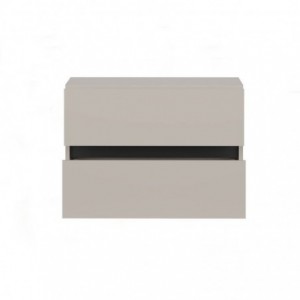 Cómoda baixa BOSTON com 2 gavetas (67x47x37,5)