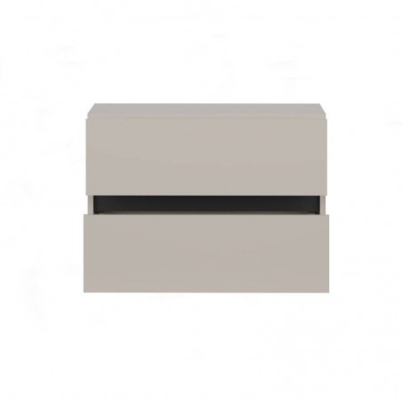 Cómoda baixa BOSTON com 2 gavetas (67x47x37,5)