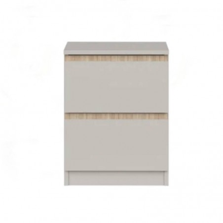 Mesa de Cabeceira FRIDA com 2 gavetas (40x52x42)