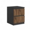 Mesa de Cabeceira FRIDA com 2 gavetas (40x52x42)