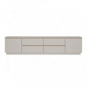 Base TV FRIDA com 2 portas e 4 gavetas (230x53x42)