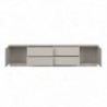 Base TV FRIDA com 2 portas e 4 gavetas (230x53x42)