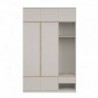 Roupeiro FRIDA com 1 gaveta e 7 portas de bater (150x240x52)