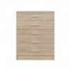 Cómoda MUPO com 5 gavetas (97x76x37)