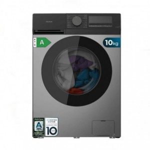 Máquina de lavar e secar roupas CECOTEC Bolero DressCode 10450 Inverter Steel