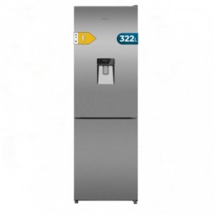 Frigorífico CECOTEC CoolMarket Combi 322i WD Inox E