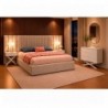 Cama Estofada Império + Colchão Opc.