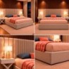 Cama Estofada Império + Colchão Opc.