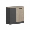 Aparador OFFICE NEW com 2 portas (80x78x40)