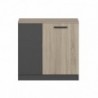 Aparador OFFICE NEW com 2 portas (80x78x40)